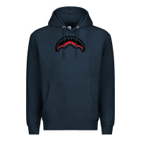 Navy Hype Shark Premium Hoodie - baoMotion