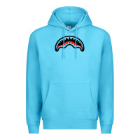 Ocean Blue Hype Shark Premium Hoodie - baoMotion