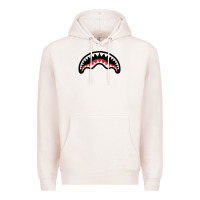Pale Pink Hype Shark Premium Hoodie - baoMotion