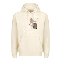 Tofu just a girl who loves to travel traveling women nomad t shirt Premium Hoodie - baoMotion