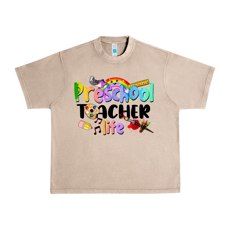 Preschool Teacher Life Urban Heavy Tee by LillyAllenDesigns | Teevron