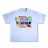Grape Ice Preschool Teacher Life Urban Heavy Tee - LillyAllenDesigns