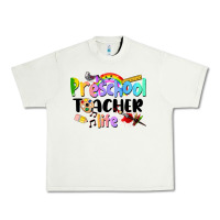 Pistachio Preschool Teacher Life Urban Heavy Tee - LillyAllenDesigns