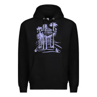Black las vegas strip retro famous sign nevada traveler souvenir t shirt Premium Hoodie - baoMotion