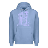 Colony Blue las vegas strip retro famous sign nevada traveler souvenir t shirt Premium Hoodie - baoMotion