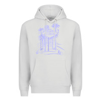 Dove Grey las vegas strip retro famous sign nevada traveler souvenir t shirt Premium Hoodie - baoMotion