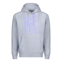 Heather Grey las vegas strip retro famous sign nevada traveler souvenir t shirt Premium Hoodie - baoMotion