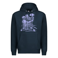 Navy las vegas strip retro famous sign nevada traveler souvenir t shirt Premium Hoodie - baoMotion