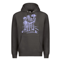Smoke las vegas strip retro famous sign nevada traveler souvenir t shirt Premium Hoodie - baoMotion
