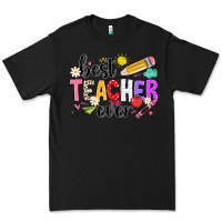 Black iBest Teacher Ever Premium Tee - CowhideDigitalArt