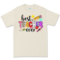 Bone iBest Teacher Ever Premium Tee - CowhideDigitalArt