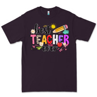 Plum iBest Teacher Ever Premium Tee - CowhideDigitalArt
