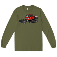 Army Green snowcat Long Sleeve Tee - Artiststas