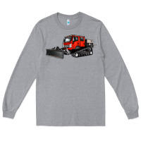 Heather Grey snowcat Long Sleeve Tee - Artiststas
