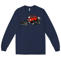 Navy snowcat Long Sleeve Tee - Artiststas