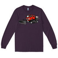 Plum snowcat Long Sleeve Tee - Artiststas