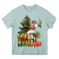 Arona Ho Ho Ho Christmas Gnome Heavy Core Tee - BundleAndBundleShop