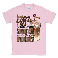 Bubblegum Pink iced coffee because my sarcasm needs to stay hydrated Classic Tee - BarkalooDesign
