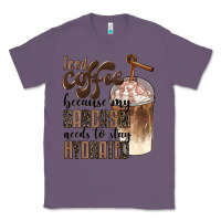 Lavender iced coffee because my sarcasm needs to stay hydrated Classic Tee - BarkalooDesign