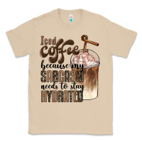 Mushroom iced coffee because my sarcasm needs to stay hydrated Classic Tee - BarkalooDesign