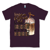 Plum iced coffee because my sarcasm needs to stay hydrated Classic Tee - BarkalooDesign