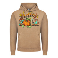Hello Fall Pumpkin Vintage Hoodie | Teevron