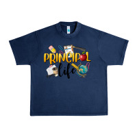 Navy Principal Life Urban Heavy Tee - LillyAllenDesigns