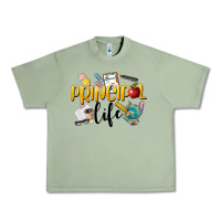 Oil Green Principal Life Urban Heavy Tee - LillyAllenDesigns