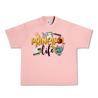 Salmon Principal Life Urban Heavy Tee - LillyAllenDesigns