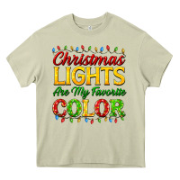 Mossy christmas lights are my favorite color Heavy Core Tee - FaDigitalArtStudio