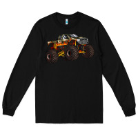 Black monster truck Long Sleeve Tee - Artiststas