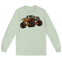 Matcha monster truck Long Sleeve Tee - Artiststas