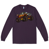 Plum monster truck Long Sleeve Tee - Artiststas
