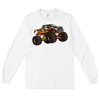 White monster truck Long Sleeve Tee - Artiststas