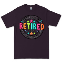 Plum Officially Retired 2025 not my problem anymore Premium Tee - CowhideDigitalArt