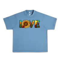 Pebble Blue desert sunflower love Urban Heavy Tee - RanaPortraitStore