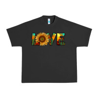 Pigment Black desert sunflower love Urban Heavy Tee - RanaPortraitStore