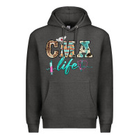 Charcoal Heather western nurse cma life Premium Hoodie - BarkalooDesign