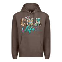 Coffee western nurse cma life Premium Hoodie - BarkalooDesign