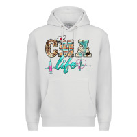 Dove Grey western nurse cma life Premium Hoodie - BarkalooDesign