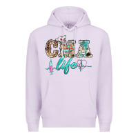 Lilac western nurse cma life Premium Hoodie - BarkalooDesign