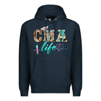 Navy western nurse cma life Premium Hoodie - BarkalooDesign