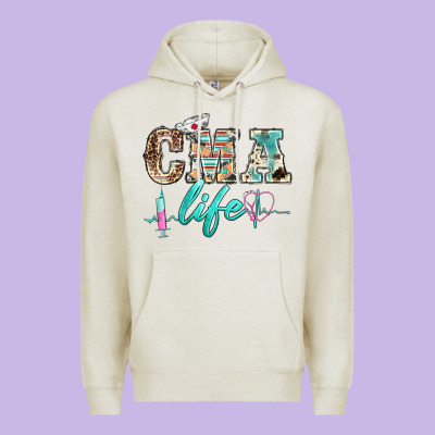 Western Nurse Cma Life Premium Hoodie Designed By Barkaloodesign