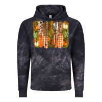 Cloud Black fall brushstrokes Vintage Hoodie - BarkalooDesign