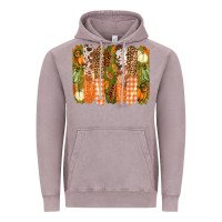 Vintage Zinc fall brushstrokes Vintage Hoodie - BarkalooDesign