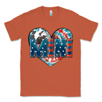 Copper American mini heart 4th of july Classic Tee - FaDigitalArtStudio