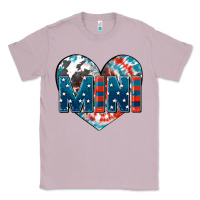 Lilac American mini heart 4th of july Classic Tee - FaDigitalArtStudio