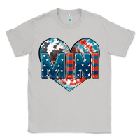 Moon Dust American mini heart 4th of july Classic Tee - FaDigitalArtStudio