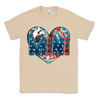 Mushroom American mini heart 4th of july Classic Tee - FaDigitalArtStudio