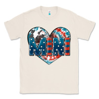 Natural American mini heart 4th of july Classic Tee - FaDigitalArtStudio